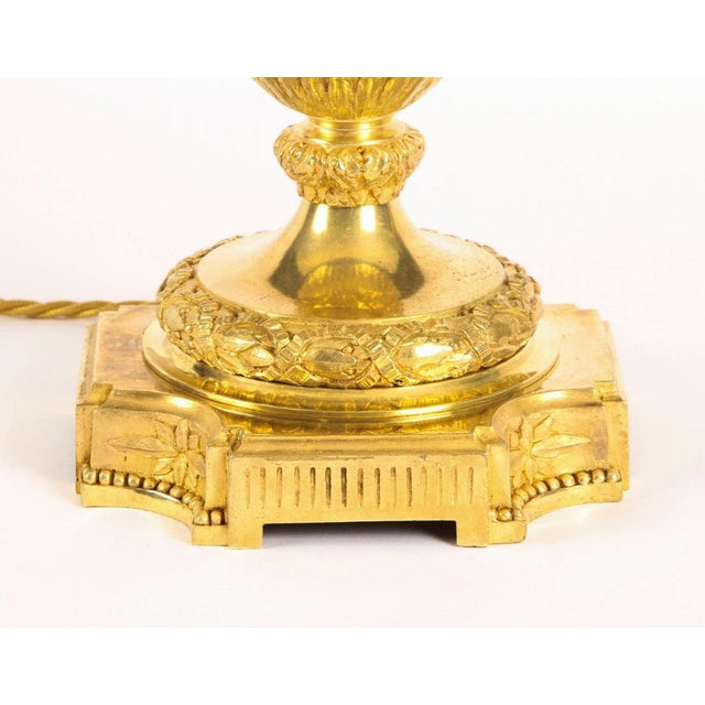 Sevres Porcelain & Ormolu Table Lamp, 19th Century For Sale - Image 14 of 16