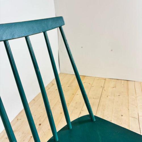 J77 Chair by Folke Pålsson for FDB Møbelfabrik, Denmark, 1960s For Sale - Image 4 of 6