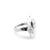 Bvlgari 18k White Gold Cicladi Spiral Circles Cocktail Ring Size 6 For Sale - Image 4 of 7