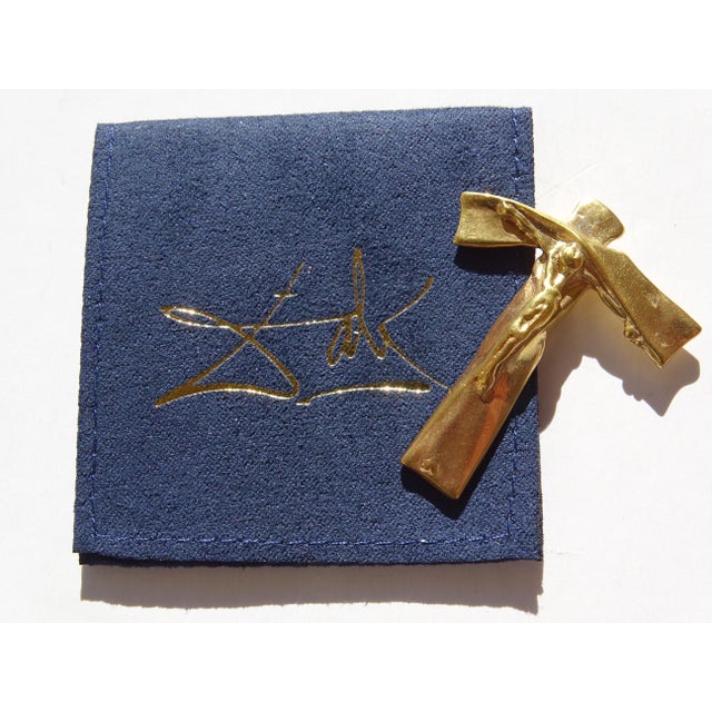 Christ of Saint John of the Cross Pendant after Salvador Dali For Sale - Image 5 of 5