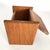 1970s Teak Wood and Glass Recipe/Desk Organizer Box For Sale In Miami - Image 6 of 10