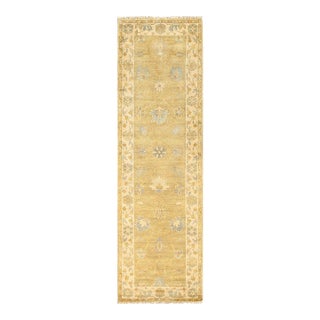 Pasargad Home Oushak Green Wool Area Rug, 2' 8'' X 9' 0'' For Sale