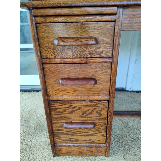 1910s Edwardian Roll Top Desk Chairish