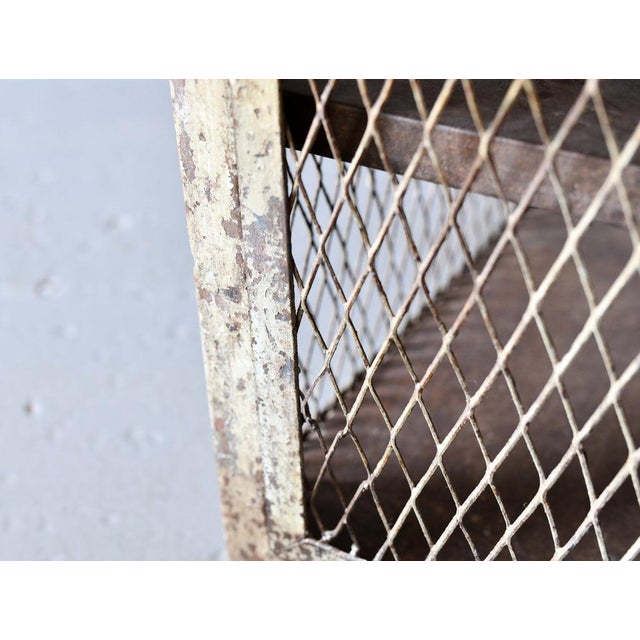 Industrial Factory Cabinet from Walls LTD, 1890s For Sale - Image 4 of 14