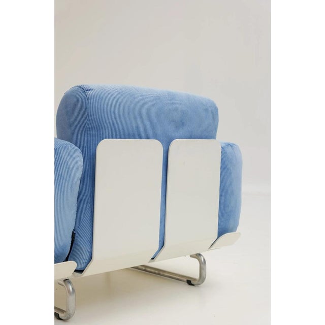 Senzafine Lounge Chairs by Eleonore Peduzzi Riva for Zanotta, 1980s, Set of 2 For Sale - Image 14 of 16
