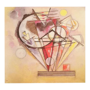 C. 1980s After Wassily Kandinsky "On the Points", German Edition Full-Color Print
