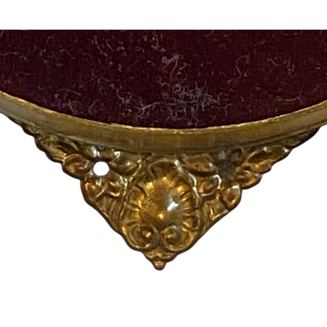 Small Early 20th Century English Regency Style Eagle Gold Gilt Scrollwork Filigree Design Convex Wall Mirror For Sale - Image 9 of 12
