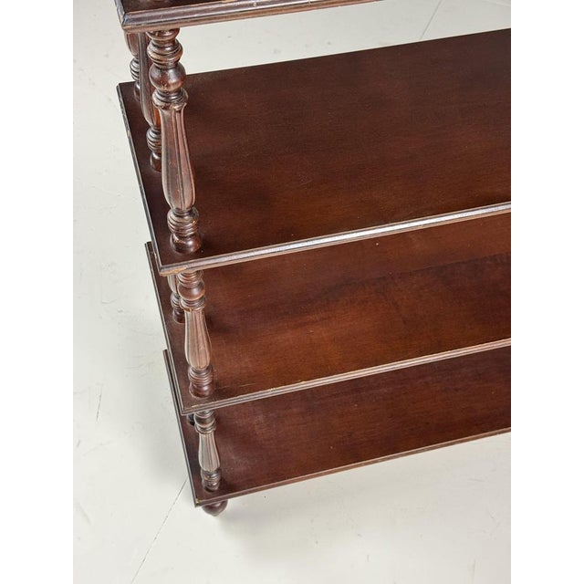 French Étagère in Mahogany For Sale - Image 11 of 15