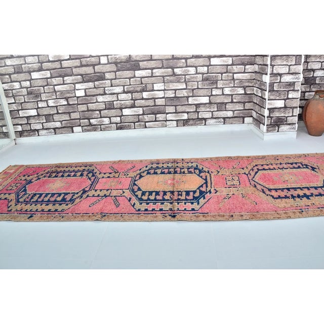 Textile One a Kind Vintage Anatolian Rug For Sale - Image 7 of 10