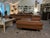 Late 20th Century Nicoletti-Calia Leather Sectional For Sale - Image 9 of 14