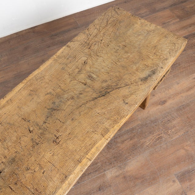 Early 20th Century Rustic Coffee Table From Hungary For Sale - Image 4 of 10