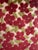 Lamp Shade Drum With Gretchen Punch “Regal” Floral Velvet Maroon & Green Designer Fabric For Sale - Image 6 of 7