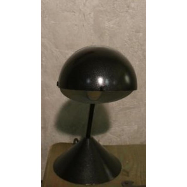 Metal Desk Lamp with Adjustable Sphere Lampshade, 1980s For Sale - Image 6 of 10