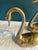 Mid-Century Modern Vintage Brass Swan Figurine Boxes – A Pair For Sale - Image 3 of 11