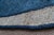 Contemporary Jiko I (Deep Sea and White Sand) Rug by Kelechi Ejikeme for Swallo Studio For Sale - Image 3 of 9