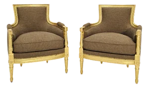Louis XVI Style Chairs, 2010s, Set of 2
