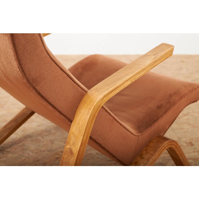Grasshopper Armchair with Molded Plywood Frame by Eero Saarinen for Knoll International, 1946 For Sale - Image 6 of 13