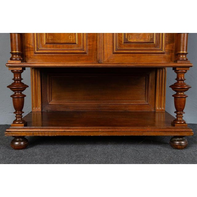 Wilhelminian Side Cabinet or Buffet Shelf, 1910s For Sale - Image 18 of 18