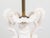 1920s French White Marble Vase Shaped Table Lamps Mounted on Lucite - a Pair For Sale - Image 4 of 10