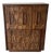 Mid-Century Modern Brutalist Wood Sculpture Cabinet by Lane. Usa, 1970s For Sale