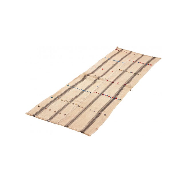 Mid-Century Modern Modern Vintage Turkish Kilim Rug - 2`6″ X 6`11″ For Sale - Image 3 of 6