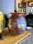 This hand-blown studio art glass vessel was designed and created by American artisan Robert Eickholt in 2006. The interior...
