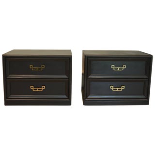 Henry Link 1970 Mandarin Nightstands - A Pair For Sale