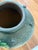 20th Century Hand-Painted Ceramic Urn With Rainforest & Parrot Motif For Sale - Image 9 of 15