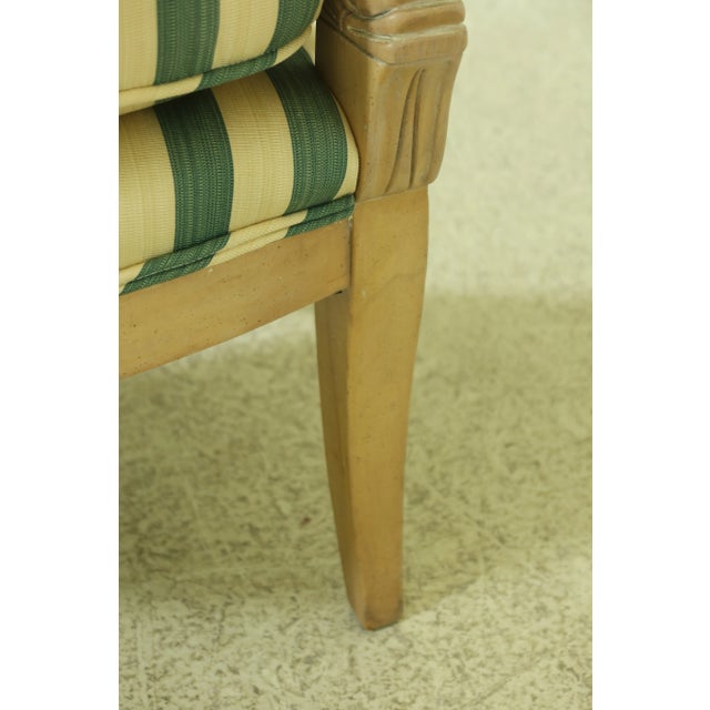 Green Set of 6 Neoclassical Dolphin Arm Chairs For Sale - Image 8 of 12