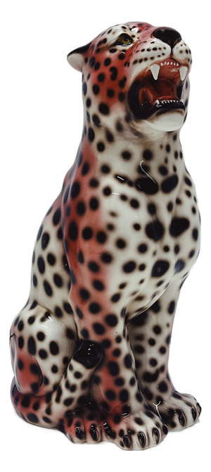 Pink Panther Statue by Ceramiche Boxer
