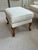 2000 - 2009 Classic English Style Custom Upholstered Wing Chair and Ottoman - Set of 2 For Sale - Image 5 of 10