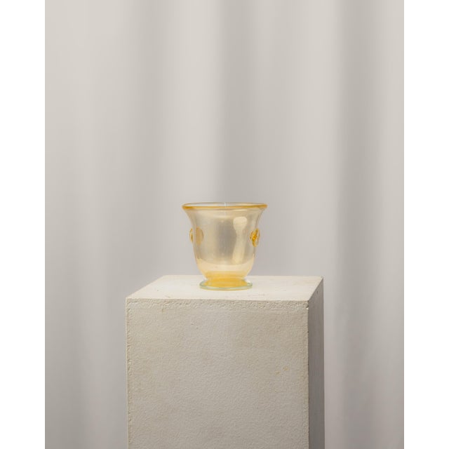 Alessandro Barbaro, Murano Glass Vase, Alessandro Barbaro, 1960s, Murano Glass For Sale - Image 3 of 3