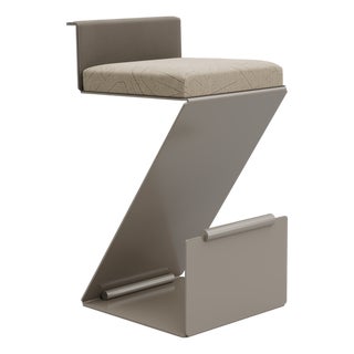 Lombard Bar Chair by Porus Studio For Sale