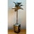 Late 20th Century Vintage Decorative Metal Palm Tree For Sale - Image 5 of 12
