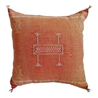 Vintage Boho Chic Mai Tai Kilim Pillow For Sale