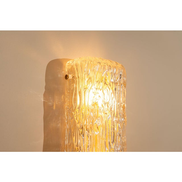 Bambu Wall Lamp from Venini, Italy, 1970s For Sale - Image 9 of 13