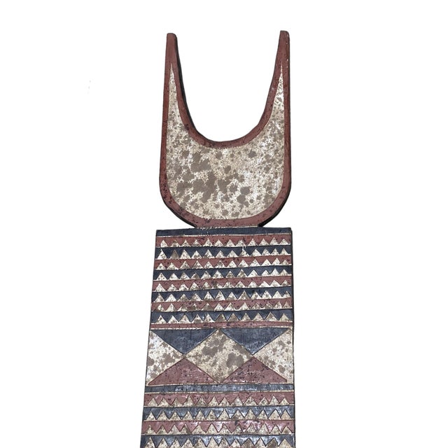 This extraordinary large bobo bwa plank mask hails from Burkina Faso and is renowned for its spiritual power. Its plank...