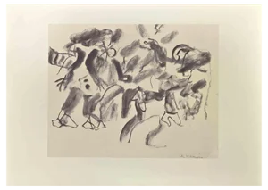 Willem De Kooning, Untitled, 1985, Offset Lithograph