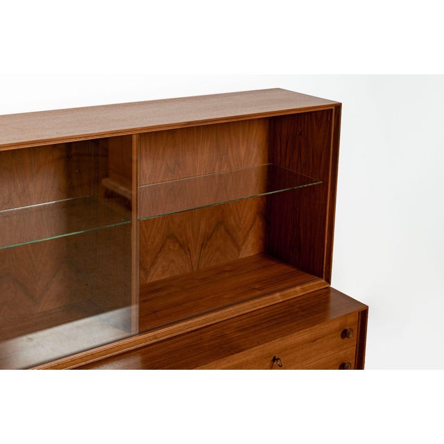 Pair of Swedish Mid-Century Modern Teak Bookcase Display Cabinets, 1960s For Sale - Image 12 of 18