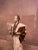 Japanese 19th Century Hand Colored Black and White Photograph of a Japanese Samurai For Sale - Image 3 of 6