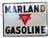 Vintage Marland Gasoline Metal Sign Advertising 2026 Reproduction 1.3mm Heavy Steel For Sale