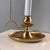 Brass Bouillotte Table Lamp with Adjustable Shade, Italy, 1940s For Sale - Image 10 of 17