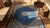 Antique Chinese Peking Rug & Royal Blue Background Color Floral-Medallion Design For Sale - Image 9 of 10