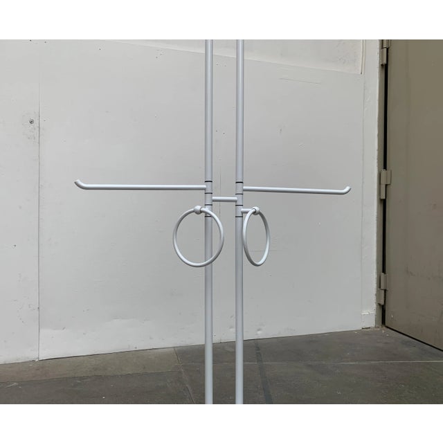 Vintage Postmodern Space Age Towel or Coat Rack For Sale - Image 10 of 18