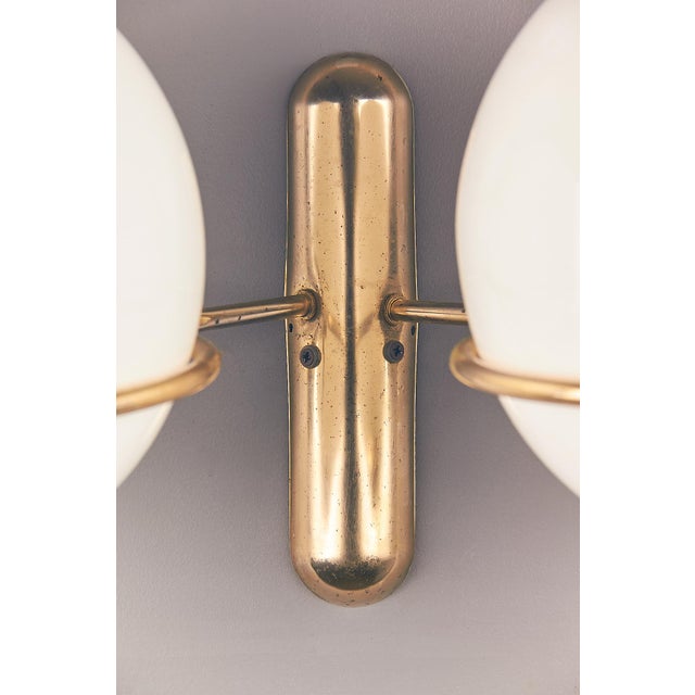 Glass Candle Sphere Wall Lamp, 1970s For Sale - Image 4 of 14