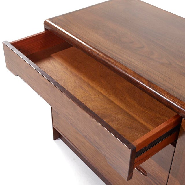 Wood Westnofa Style Mid Century Danish Rosewood Lowboy Dresser For Sale - Image 7 of 11