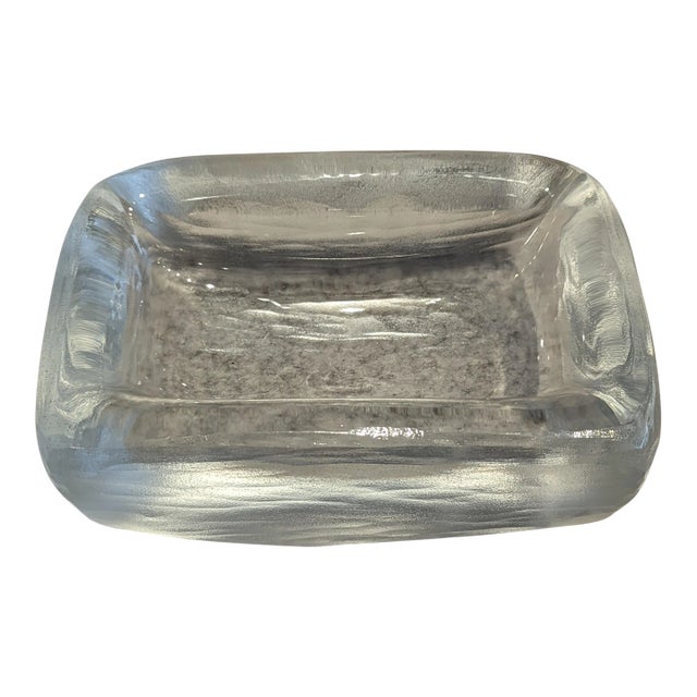 Vicke Lindstrand for Orrefors Glass Bowl – Iconic Mid-Century Swedish Design For Sale