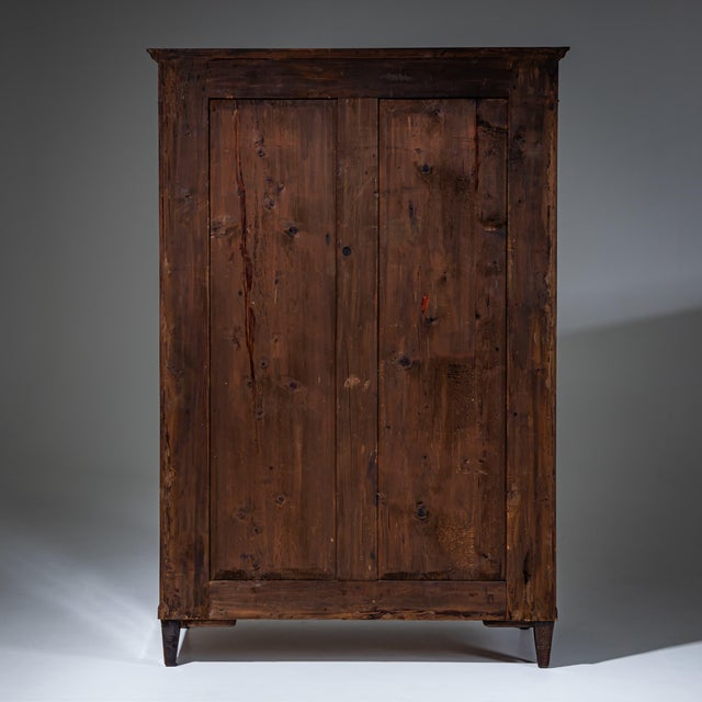 Biedermeier Secretary in Walnut, Austria, 1830s For Sale - Image 5 of 13