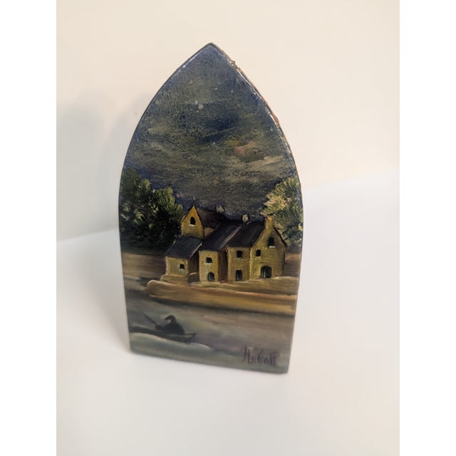 Hand Painted Iron For Sale - Image 4 of 7