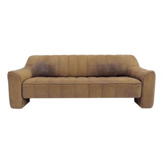 De Sede Ds-44 Buffalo Leather Sofa, Switzerland, 1970 For Sale